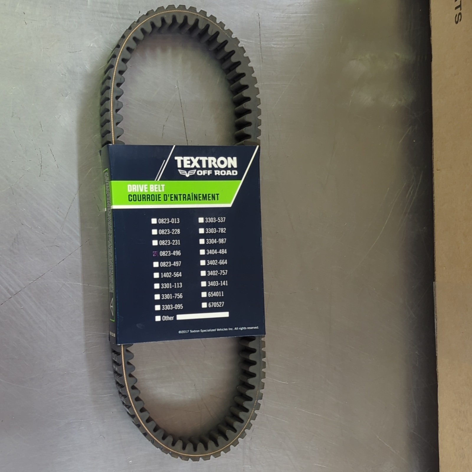 Arctic cat UTV OEM dtive belt, 2014-2019 Wildcat 1000 X X4. - 0823-496 Arctic cat UTV OEM dtive belt, 2014-2019 Wildcat 1000 X X4. - 0823-496