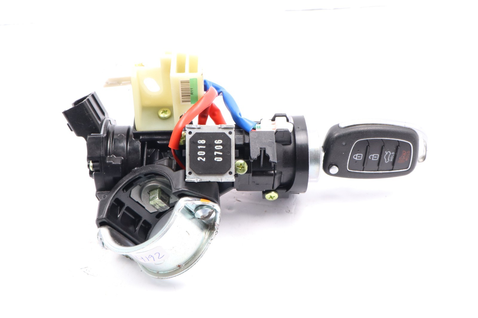 2018-2019 HYUNDAI SONATA IGNITION SWITCH LOCK W/ KEY & IMMOBILIZER OEM 2018-2019 HYUNDAI SONATA IGNITION SWITCH LOCK W/ KEY & IMMOBILIZER OEM