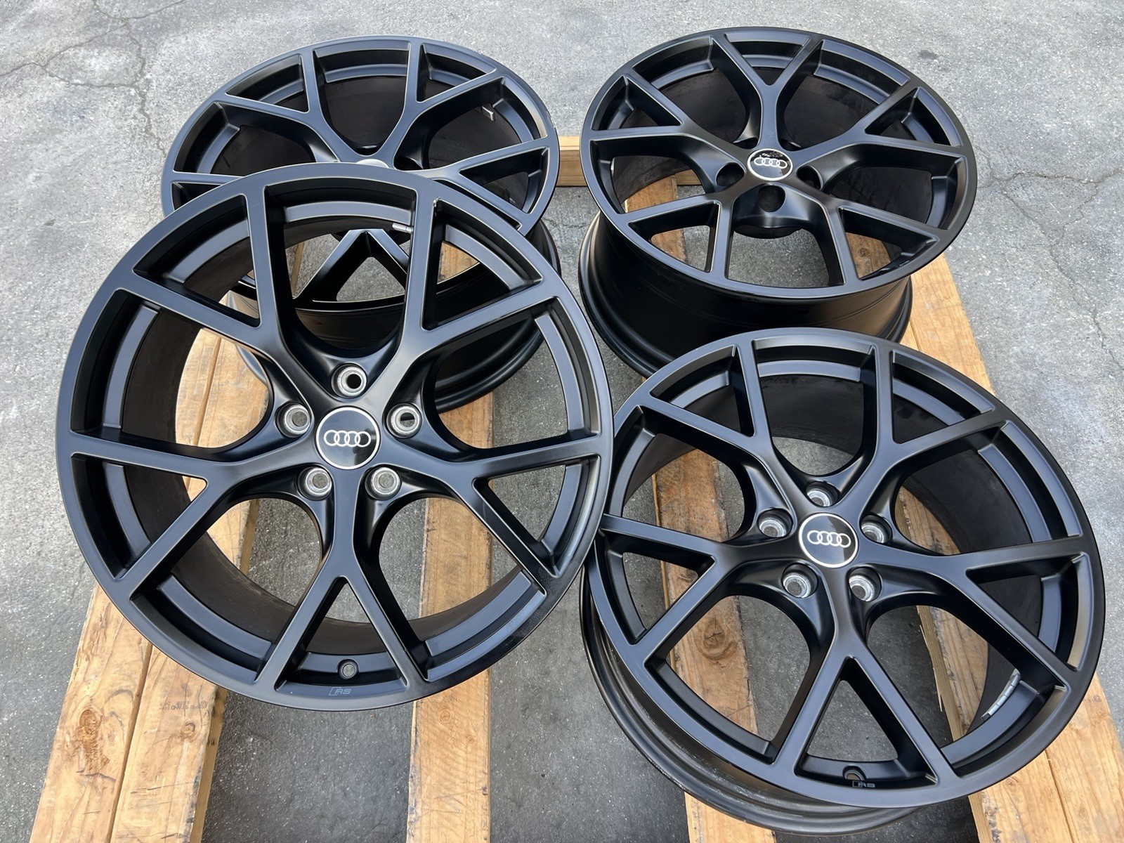 19” Audi RS3 RS 8Y Wheels Rims Factory OEM Original Stock Black 2021-2026 🔥🔥