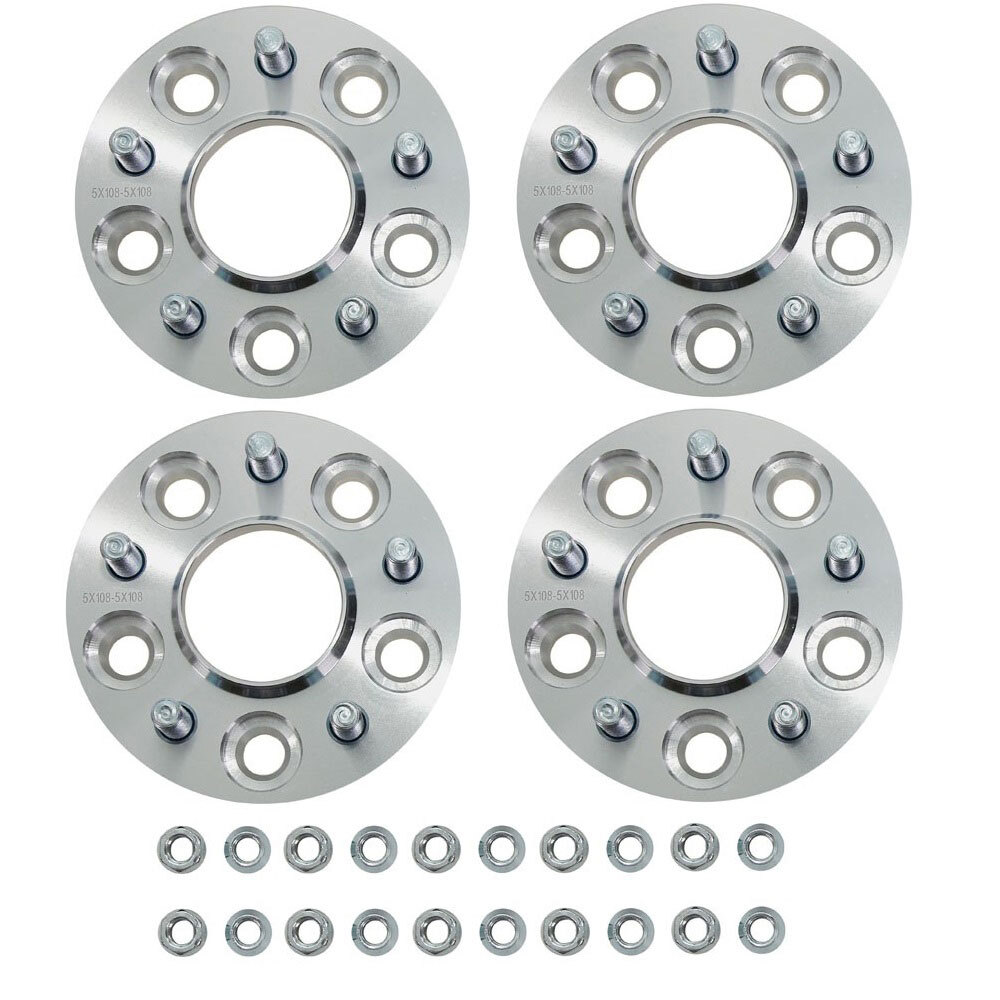 ACCELATEC Front And Rear Wheel Spacer Kit 20mm Silver Focus ST/RS 2013-2018