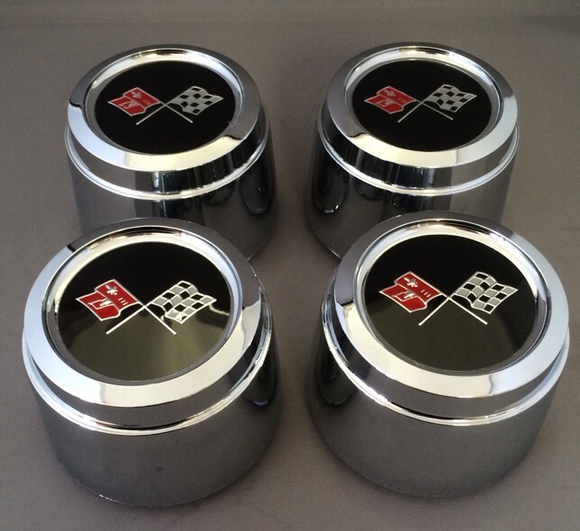 New 1978 CHEVROLET CORVETTE Pace Car Special Edition Wheel Center Caps SET of 4