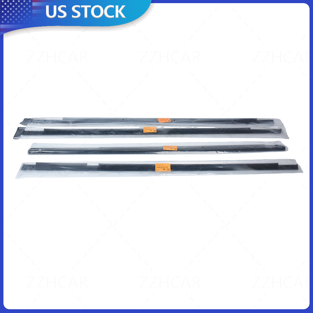 New Front & Rear Molding Set MR525755 For Mitsubishi Lancer Evolution EVO 7 8 9