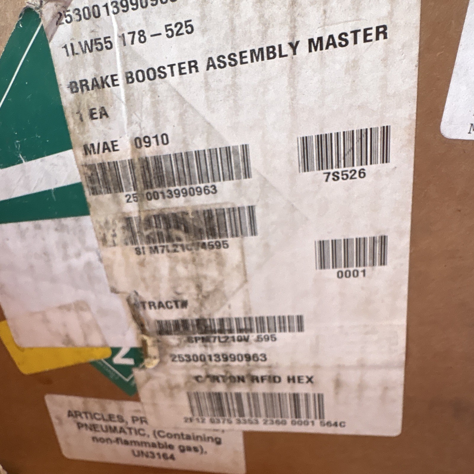 New Military Surplus Hydro Max Brake Booster Assembly NSN 2530-01-399-0963 $189