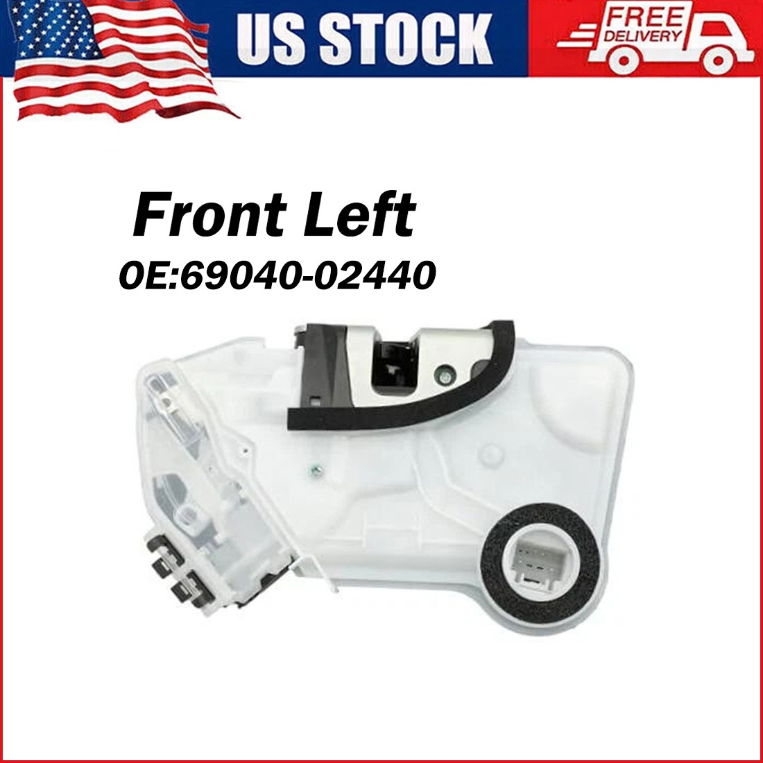 For Toyota Highlander 69040-02440 Front Left Door Lock Latch Actuator 2014-2023