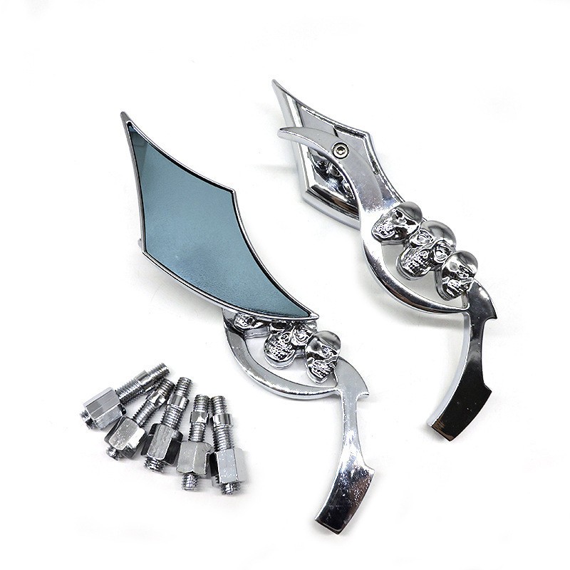 Motorcycle modification decorative mirror riding cross car rearview mirror