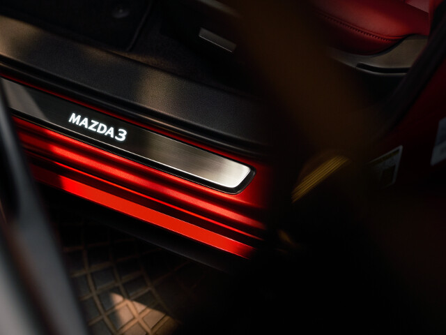 Mazda3 Illuminated (FRONTS ONLY) Doorsill Trim Plates (set of 4) BDGHV1370A Mazda3 Illuminated (FRONTS ONLY) Doorsill Trim Plates (set of 4) BDGHV1370A