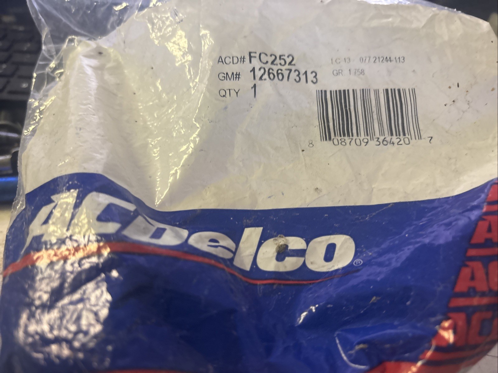 ACDelco FC252 GM 12667313 OEM NOS Genuine Dexos Engine Oil Filler Cap SAE 0W-20