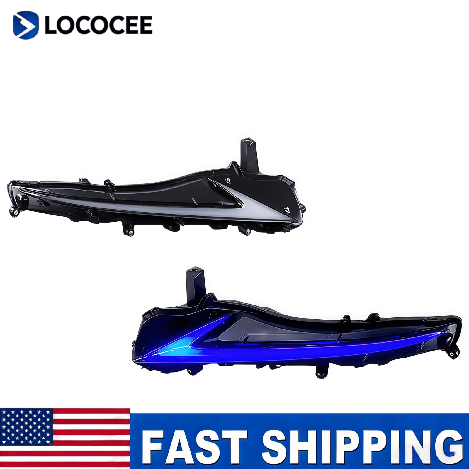 LH & RH DAYTIME RUNNING LIGHT LAMP DRL FOR 2014-2016 LEXUS IS250 IS300 IS200T US