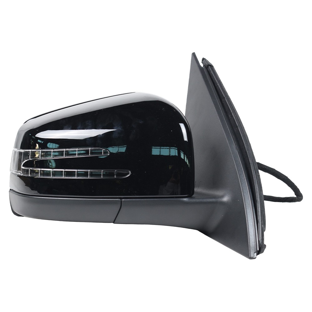 Black Passenger Mirror w/ Blind Spot For Mercedes ML350 GLE350 ML450 2012-2019