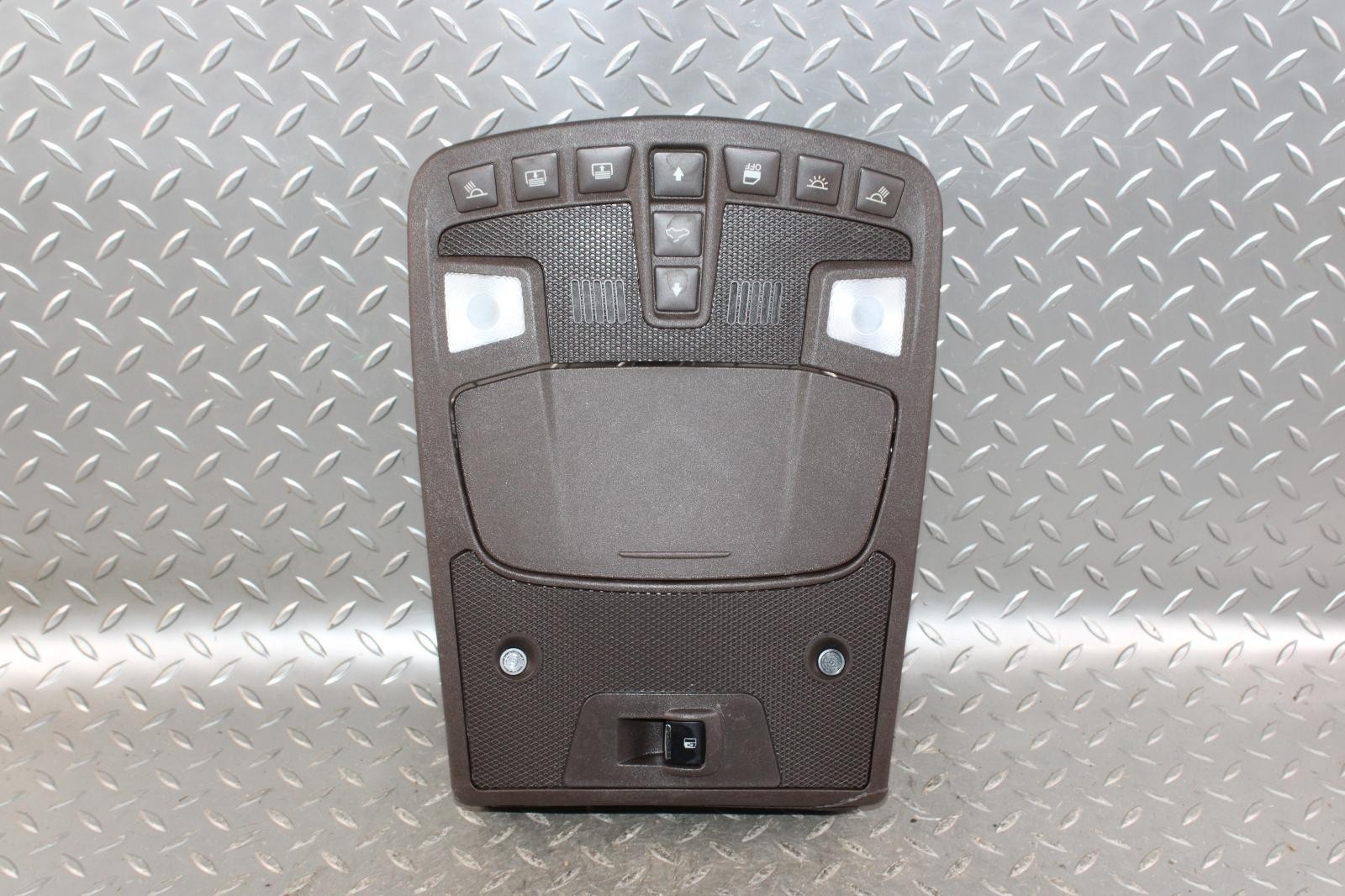 ⚠️DMG⚠️ 15-20 F150 Brown Overhead Roof Center Console Map Dome Lamp OEM OE WTY