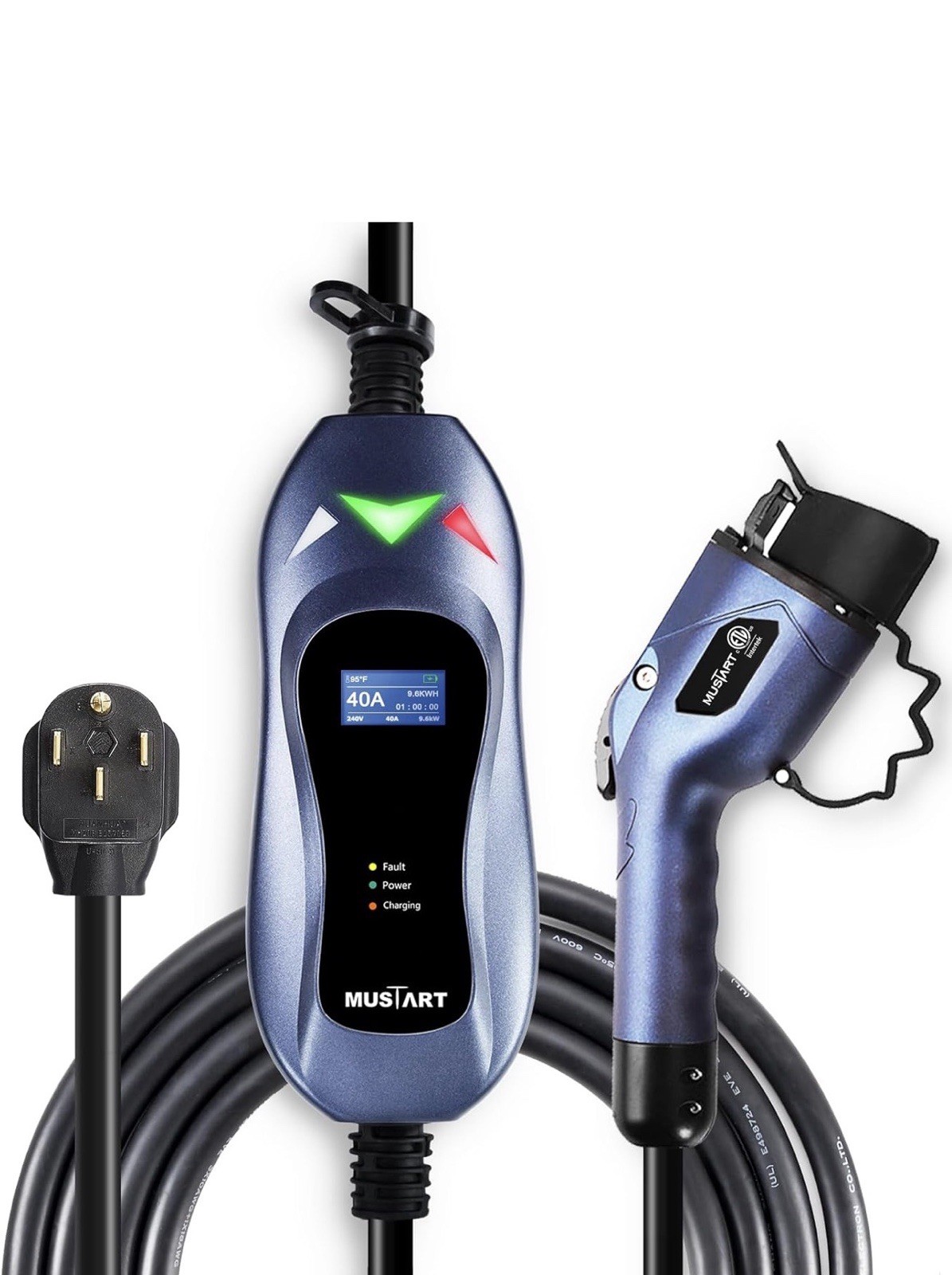 Mustart EV Electric Vehicle Charger Charging Kit Set Level 2 14-50 J1772 40 AMP Mustart EV Electric Vehicle Charger Charging Kit Set Level 2 14-50 J1772 40 AMP