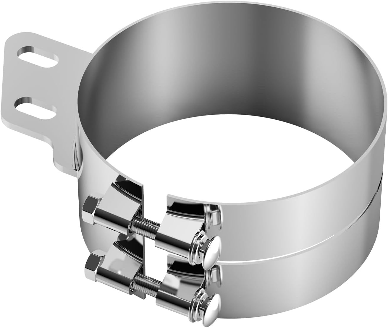 Stainless Steel Exhaust Mount Clamps, 7 inch Stainless Steel Exhaust Mount Clamps, 7 inch