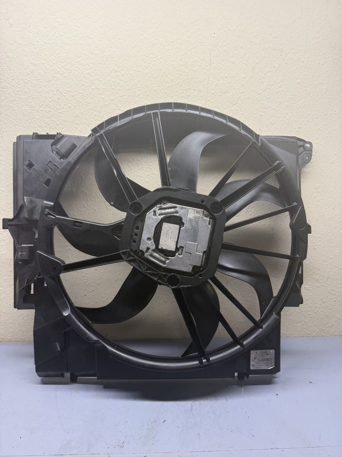 ✅ 07-13 OEM BMW E82 E90 E93 N54 N55 Engine Radiator Cooling Auxiliary Fan 600W