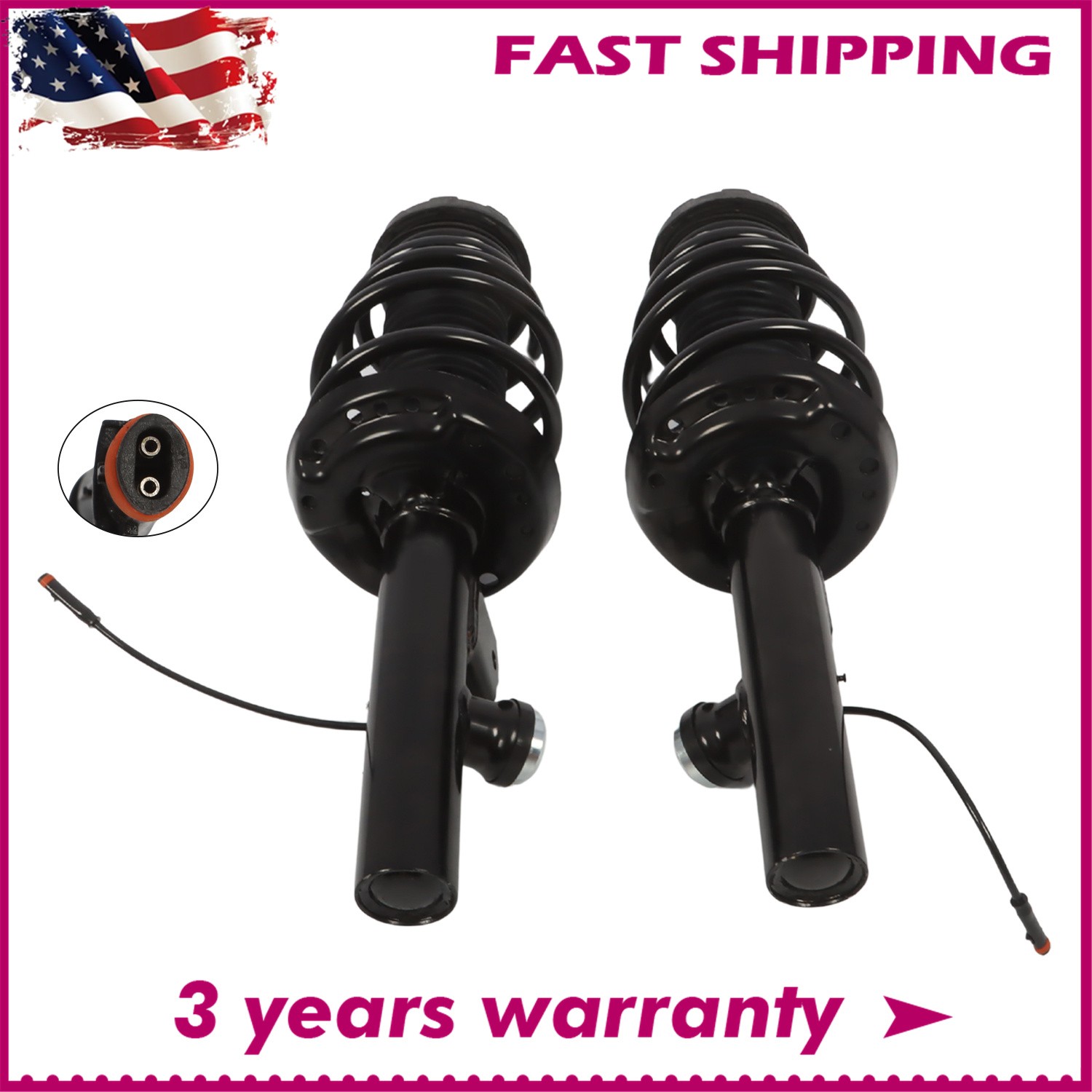 Pair Front Struts Assembly Real Time Damping For 2012-2017 Buick Regal GS