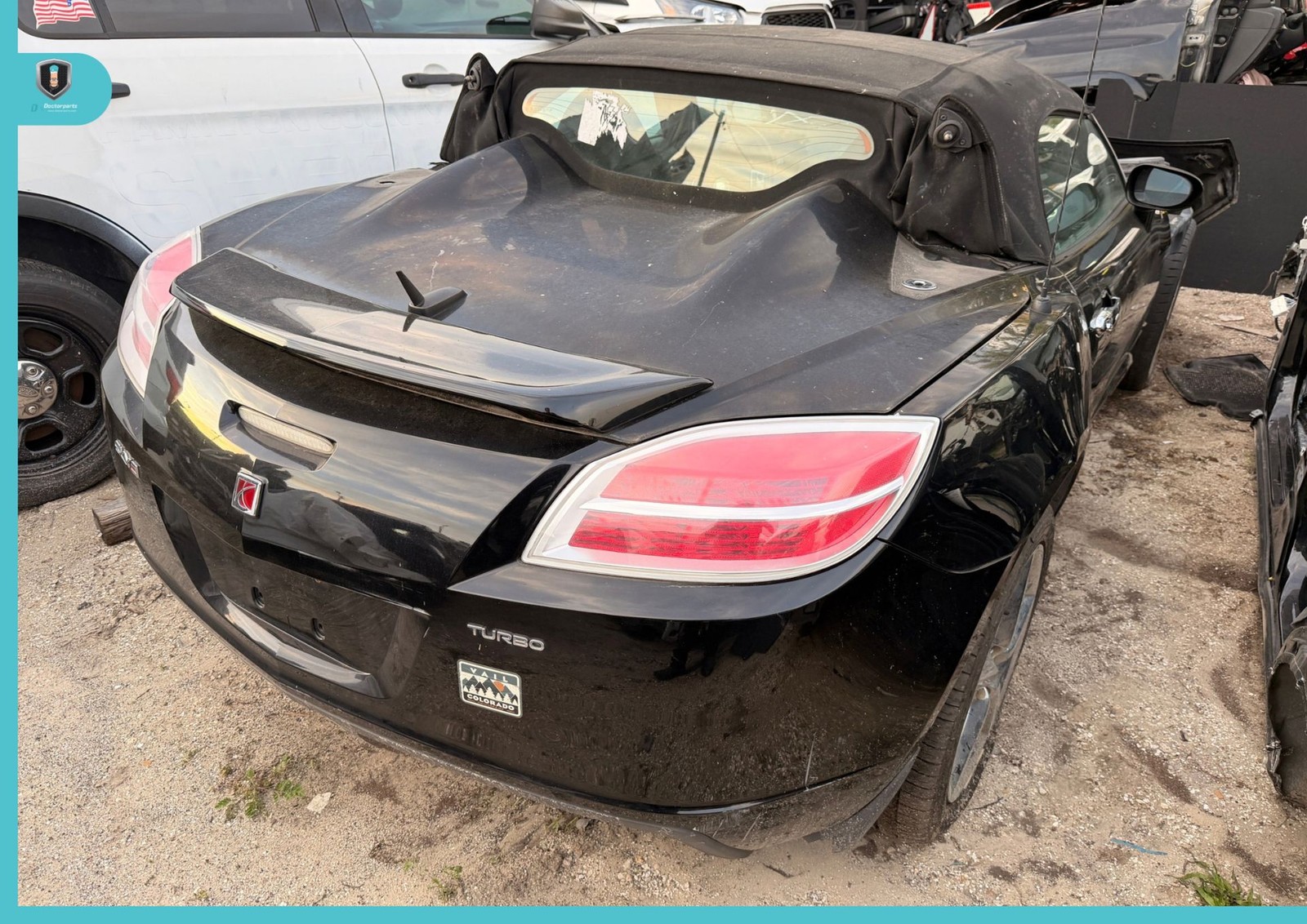 07-10 SATURN SKY REAR HATCH DECKLID TRUNK LID ASSEMBLY OEM
