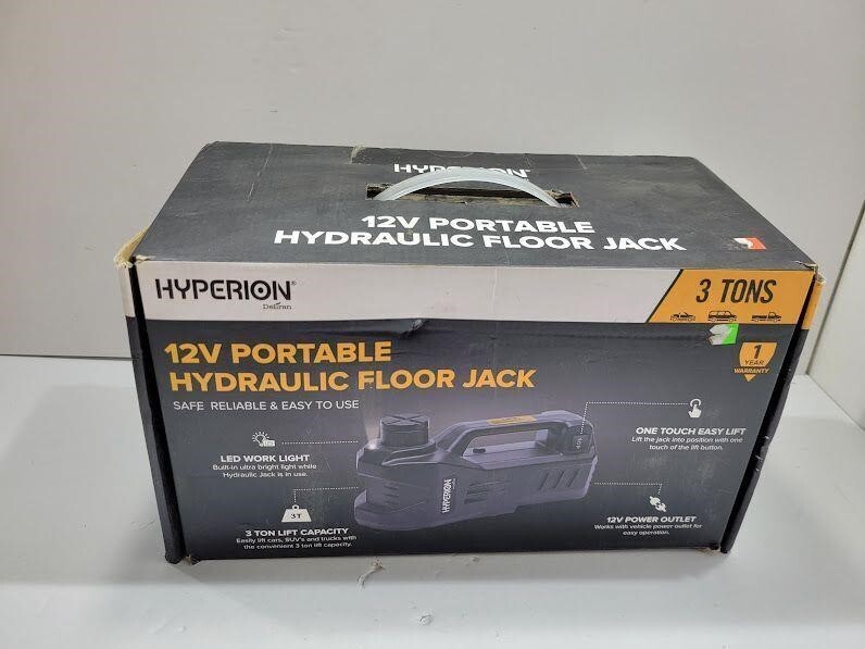 Hyperion Lift-Assist 12V Portable Hydraulic Floor Jack