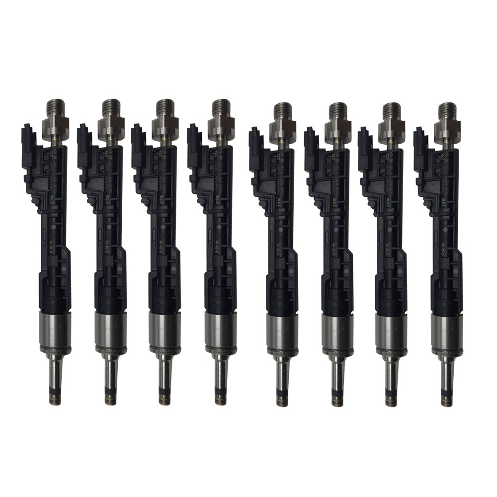 8PCS UPGRADE FUEL INJECTORS 13647639994 FOR BMW M5 M6 X5 X6 550I 13647597870 USA