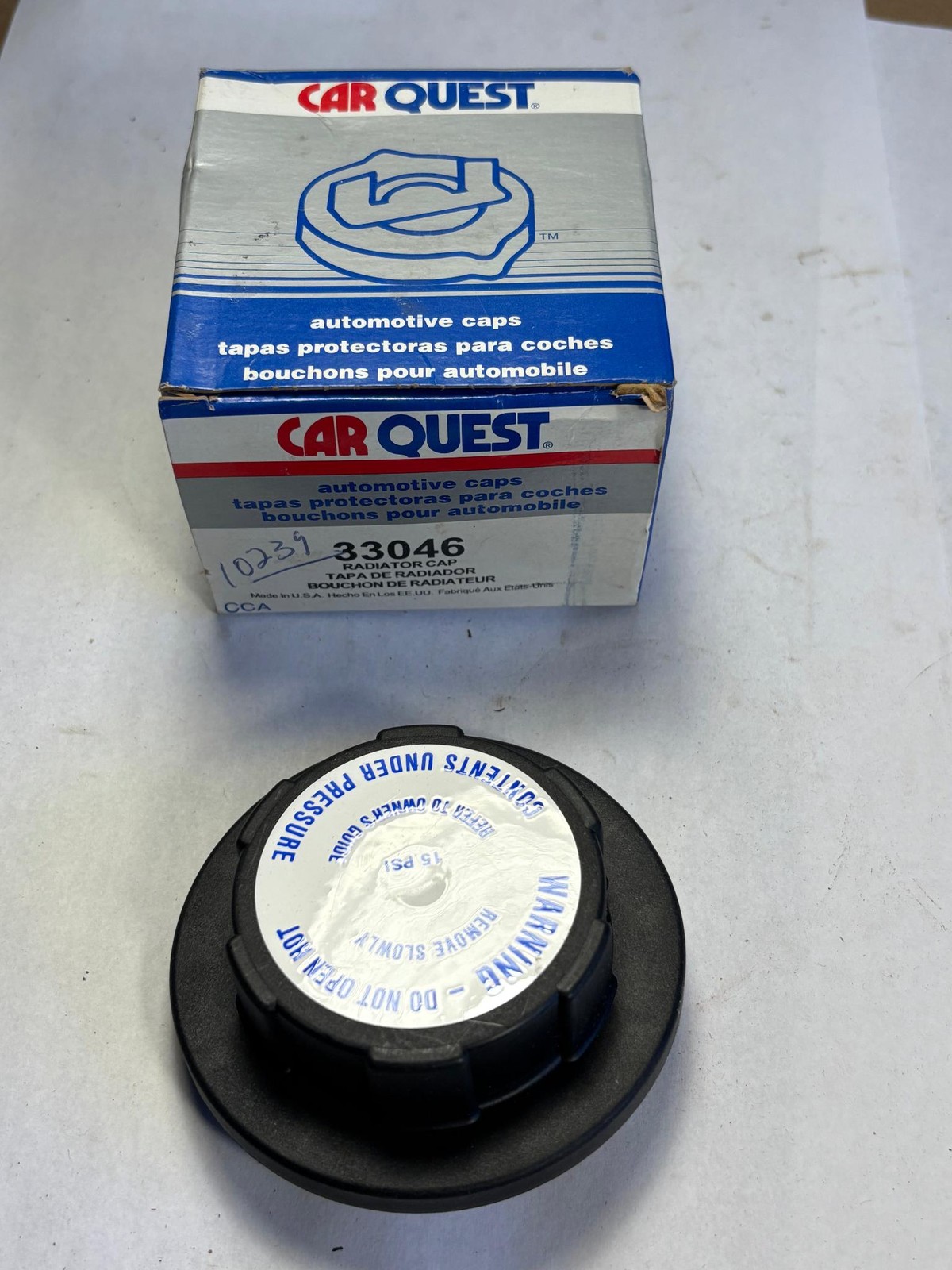 2003-2020 Kenworth Peterbuilt radiator cap CarQuest 33046