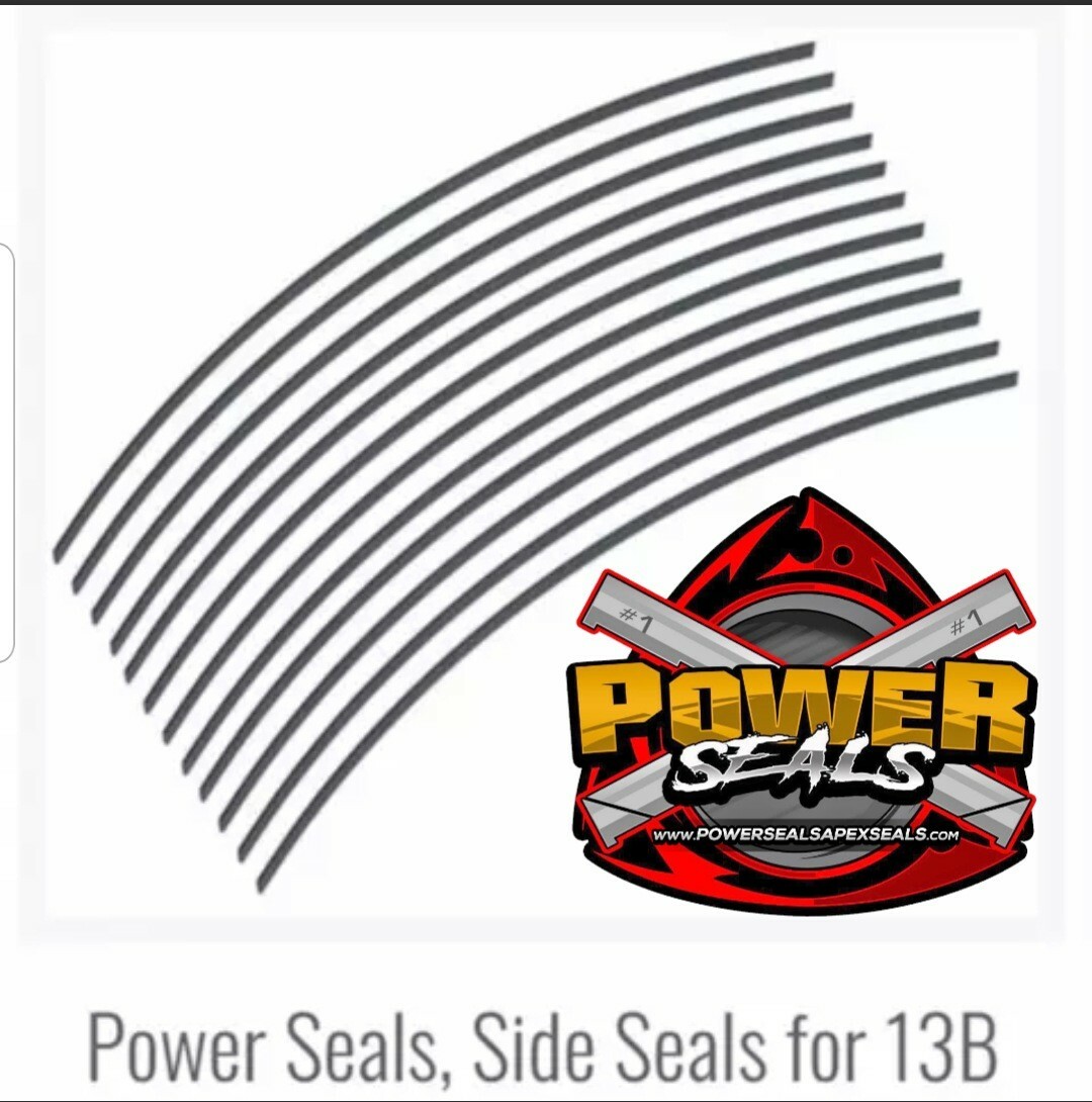 Power Seals Rotary Mazda RX-7 86-95 13B Power Seals 2mm Side Seals