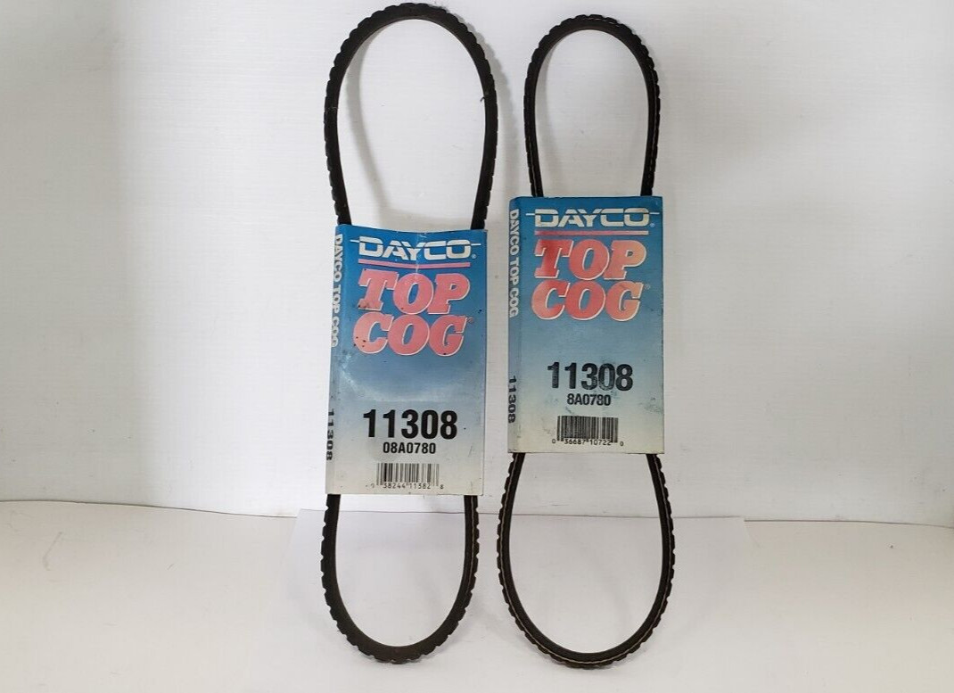 DAYCO 11308 ACCESSORY DRIVE BELT, TOP COG, 30.75