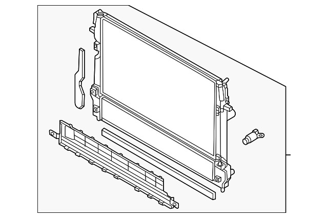 Genuine Mazda Radiator PX8F-15-2AYA