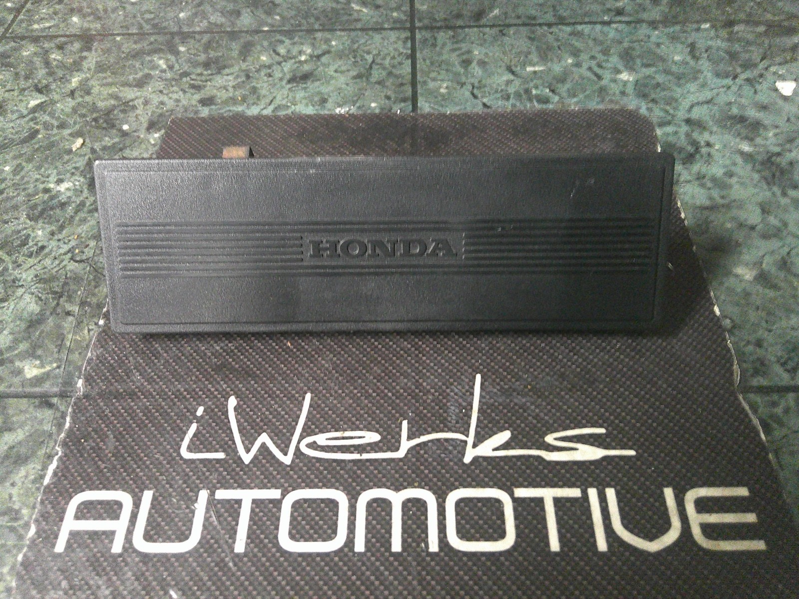 OEM Rare 88-91 Honda Civic CRX EF SH3 SH2 Radio Block Off Plate Single DIN DV