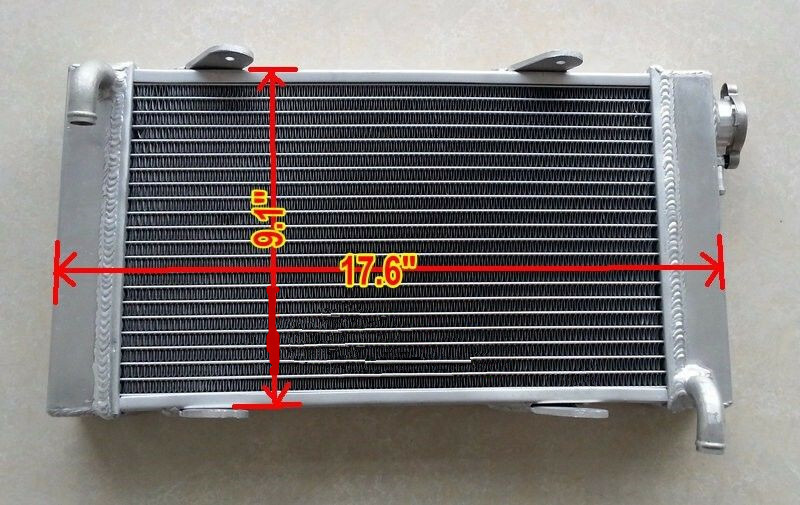 50mm aluminum alloy Radiator FOR Go Kart go-kart karting 18