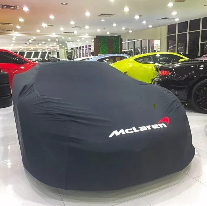 Fits McLaren Indoor Car Cover Custom Fit Breathable Stretch Fabric