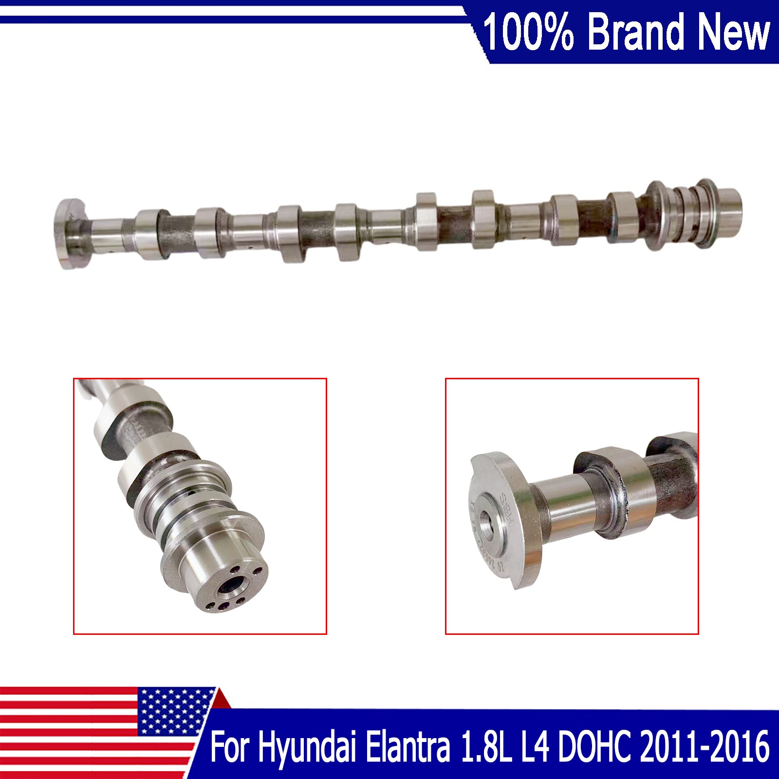 1x Exhaust CamShaft Replacement for Hyundai Elantra Sedan 4-Door 1.8L 242002E100