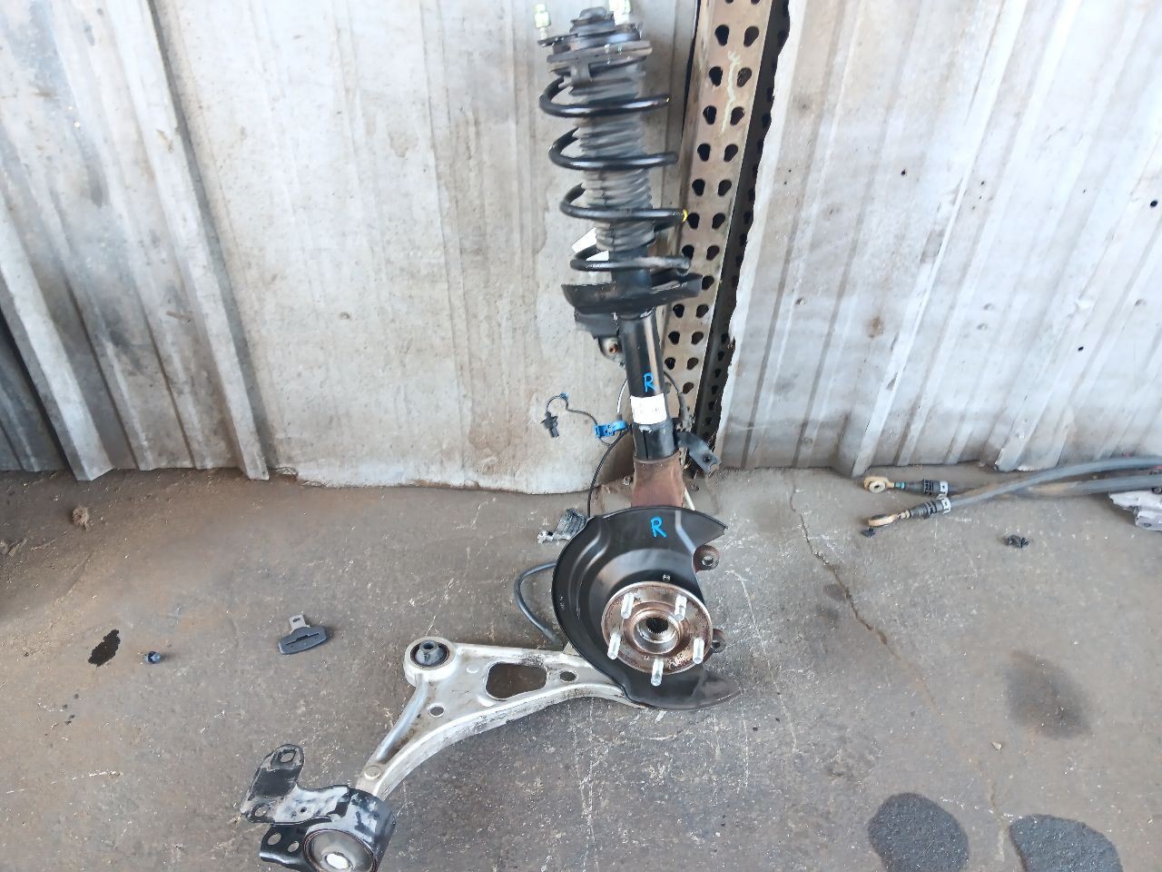 17-25 HONDA RIDGELINE RIGHT FRONT SUSPENSION COMPLETE AWD WITH ARMS