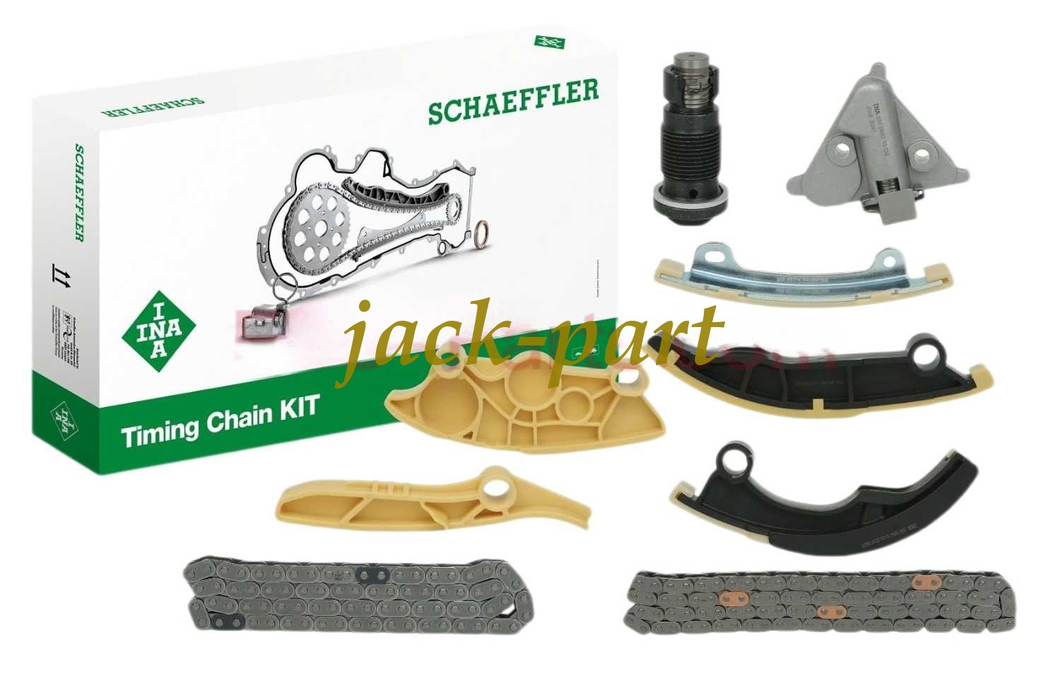 OEM INA Schaeffler Timing Chain Kit For Land Rover Defender Range Rover 2.0T Gas