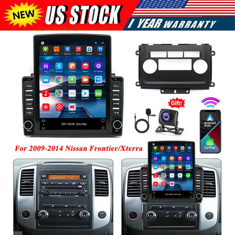 9.7'' CARPLAY FOR 2009-2014 NISSAN FRONTIER/XTERRA ANDROID 13.0 STEREO RADIO GPS