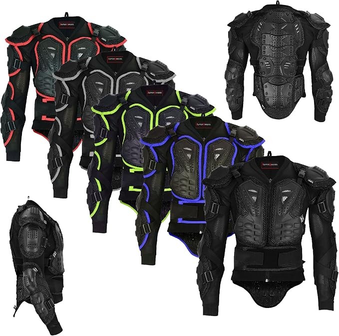 Men's Motorcycle Armored Jacket For CE Protective Body Chest Back Shoulder Elbow Men's Motorcycle Armored Jacket For CE Protective Body Chest Back Shoulder Elbow