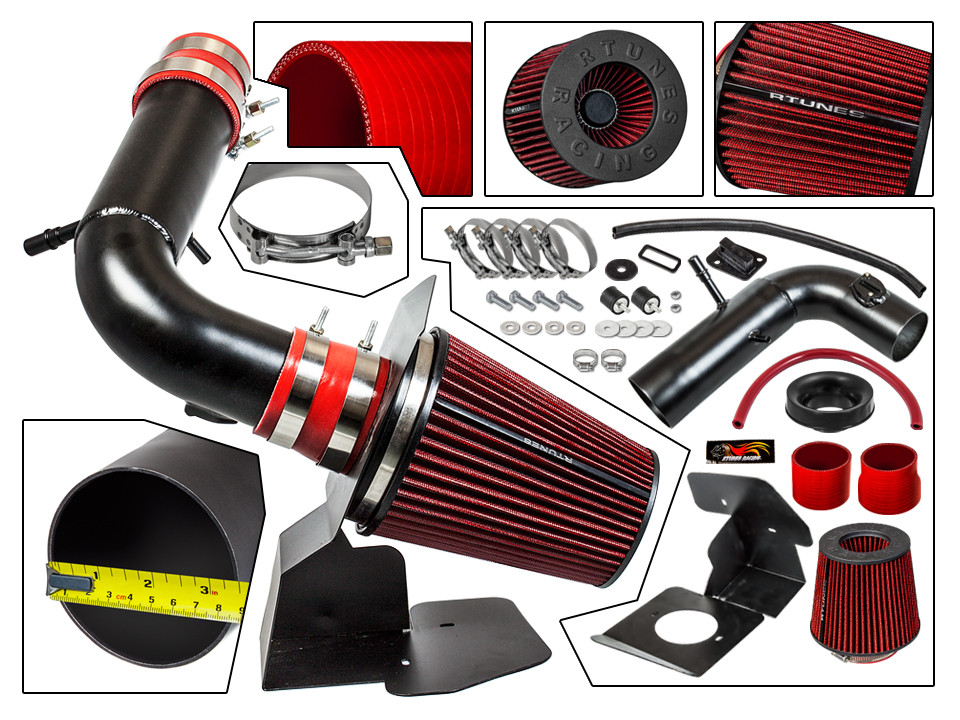 Rtunes V2 2011-2018 Explorer 3.5L V6 Non-Turbo COLD SHIELD AIR INTAKE KIT+FILTER Rtunes V2 2011-2018 Explorer 3.5L V6 Non-Turbo COLD SHIELD AIR INTAKE KIT+FILTER