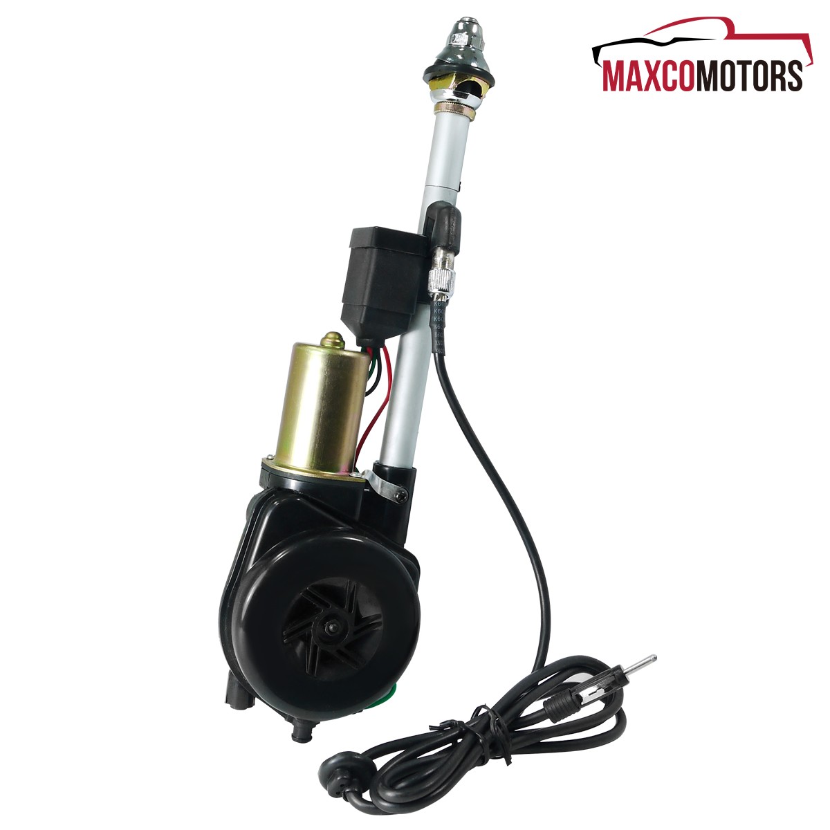 Radio Antenna Fits 12V Power AM FM Mast Replacement Kit W/ Wiring+Cable Radio Antenna Fits 12V Power AM FM Mast Replacement Kit W/ Wiring+Cable