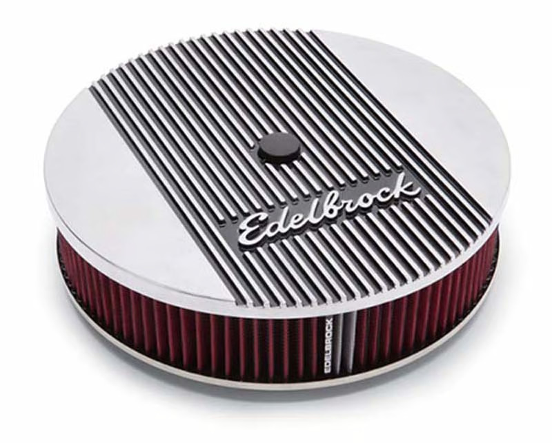 Edelbrock 4266 Elite II Seies 14 X 3 Round Air Cleaner Edelbrock Holley Carbs