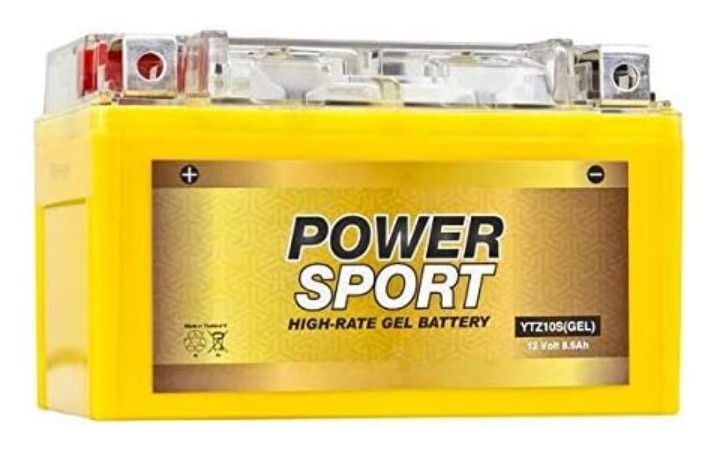 YTZ10S 12V 8.6AH 230 CCA Gel Maintenance Free Power Sport Battery