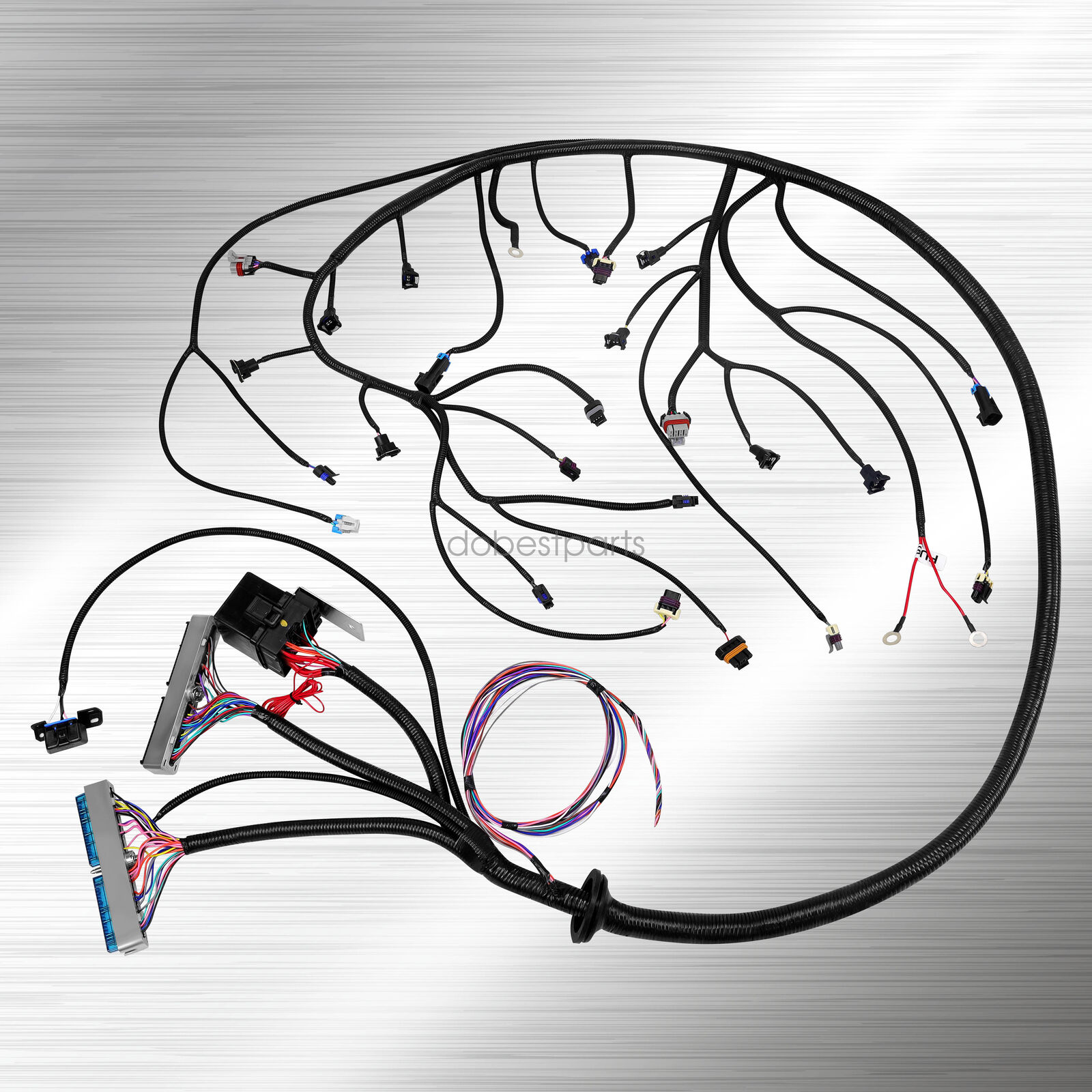 For 97-06 DBC LS1 STAND ALONE WIRING HARNESS T56 Non Electric Tran 4.8 5.3 6.0