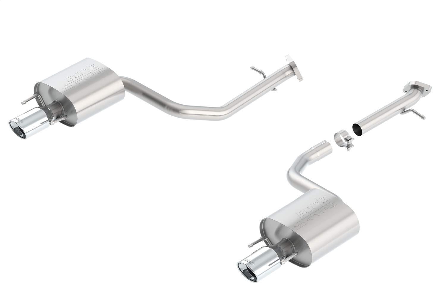 Borla 11898 S-Type Axle-Back Exhaust Kit for 14-26 Lexus IS250/IS350 2.5L/3.5L