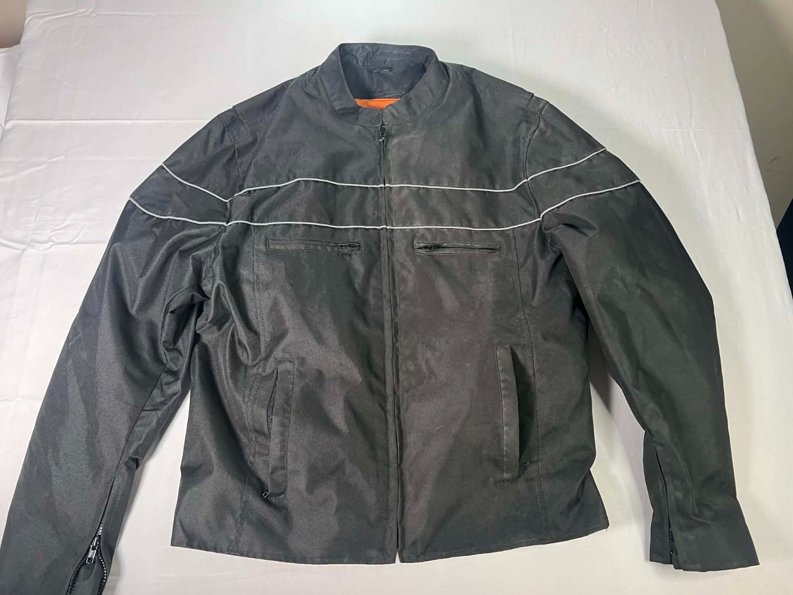 Vance Leathers Mesh-Textile Protective Motorcycle Jacket 2XL Removable Liner