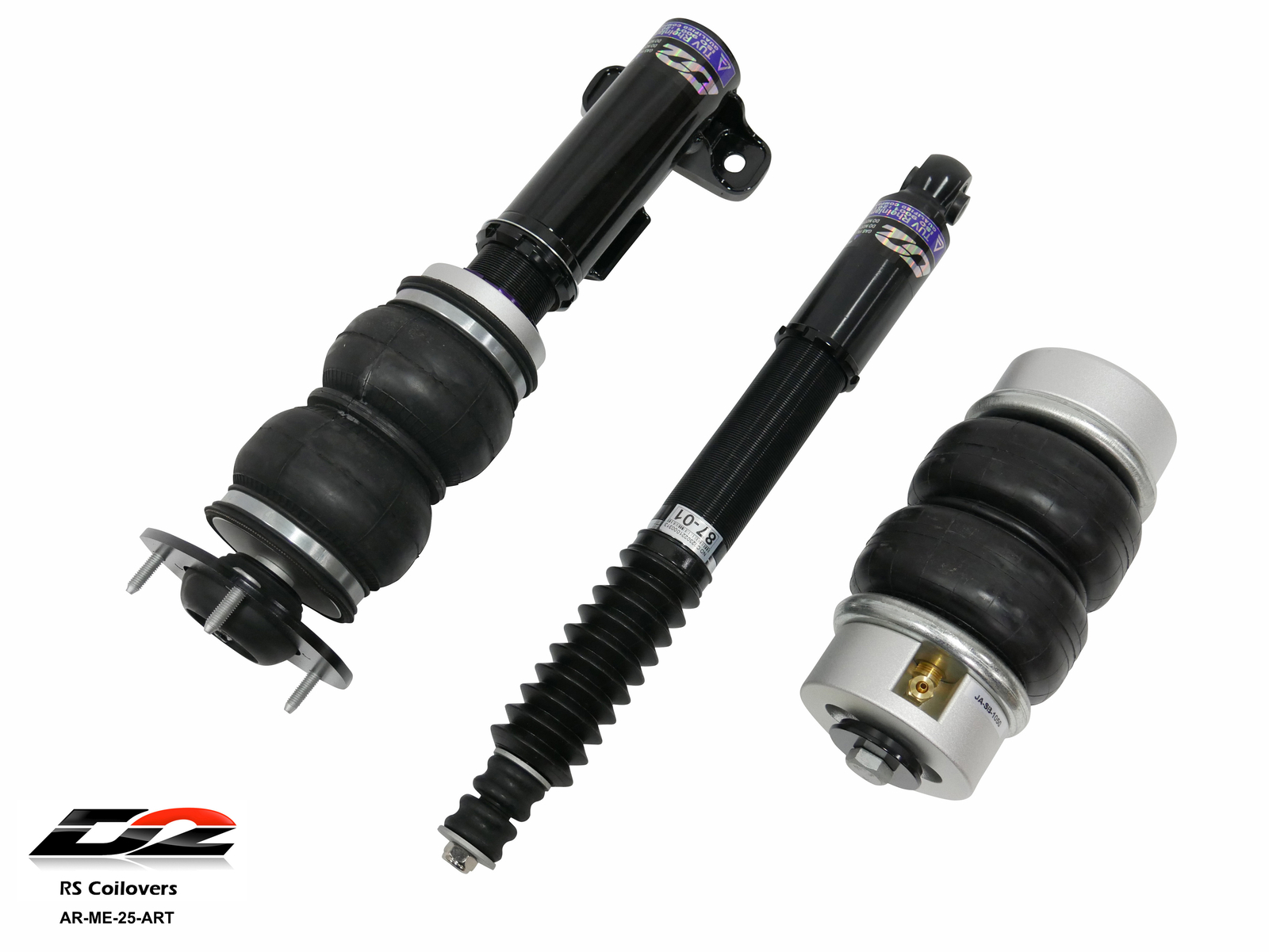 D2 Air Suspension Air Struts For 1984-1989 Mercedes-Benz 190D, 1984-1993 190E