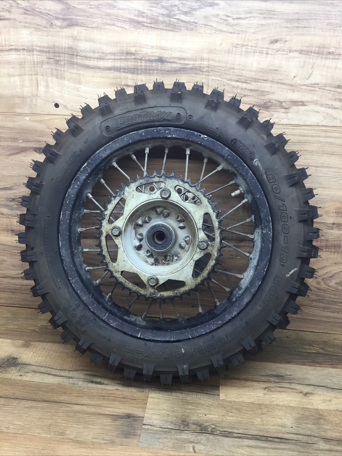 2003 00-22 Kx65 Rear Wheel Hub Tire Rim Nice 🔥 (NEW TIRE)