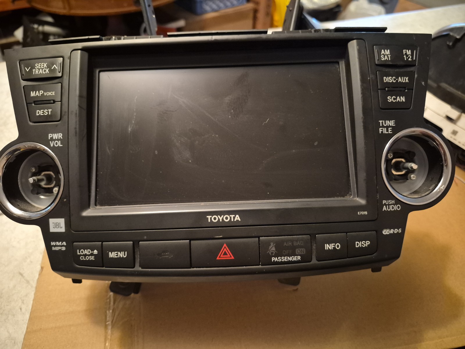 2008-2010 Toyota Highlander OEM JBL Navigation Radio 86120-48F30 Denso