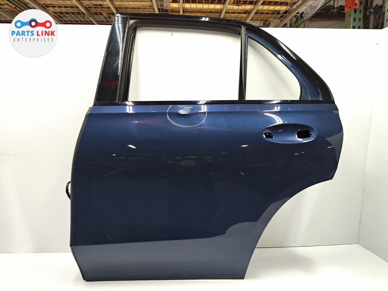 2021-25 MERCEDES GLE63 AMG S REAR LEFT DOOR SHELL FRAME PANEL BLUE SUV W167