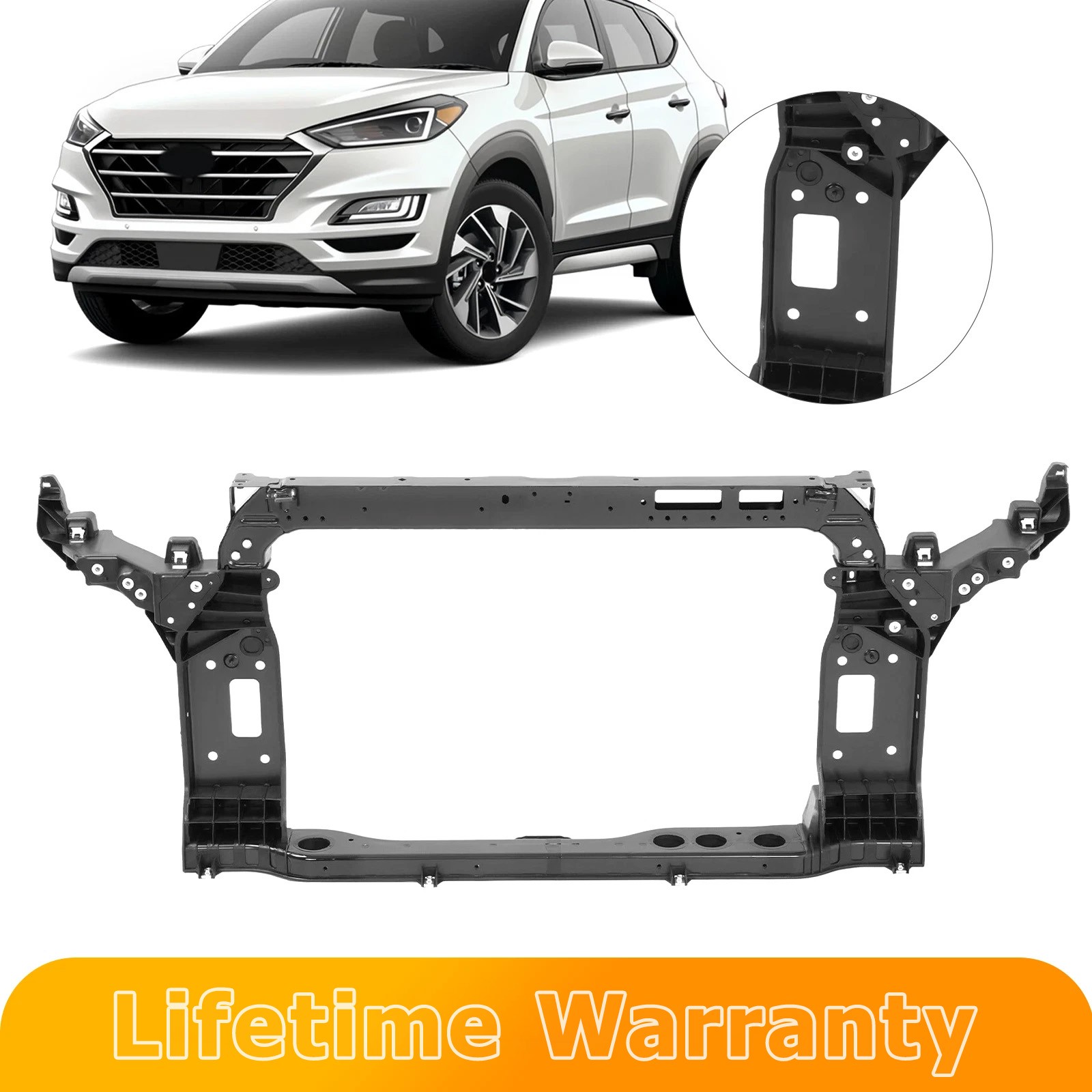 Radiator Support Core Assembly Steel For Hyundai Tucson 2016-2021 #64101D3000