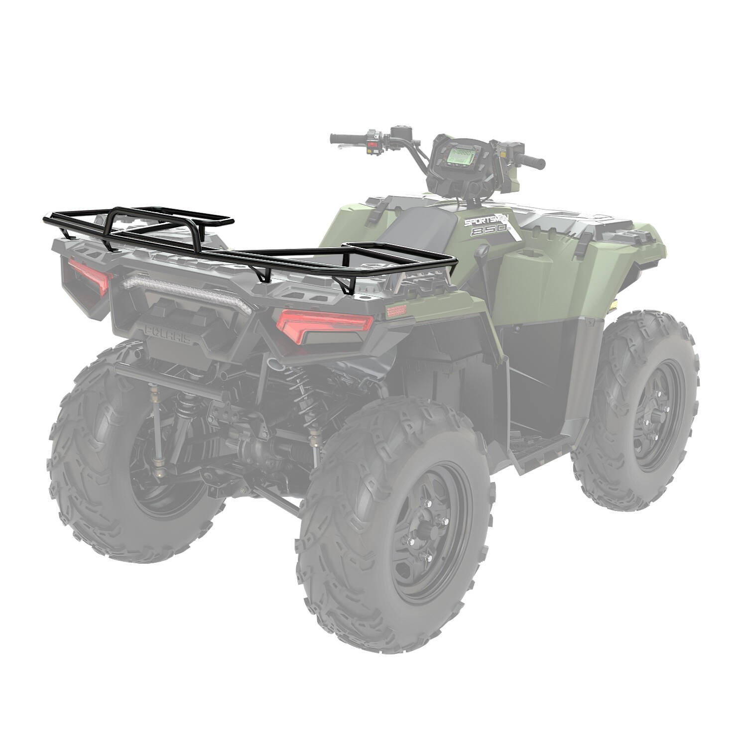Polaris ATV Ultimate Series - Steel Rack - Rear - 2883258