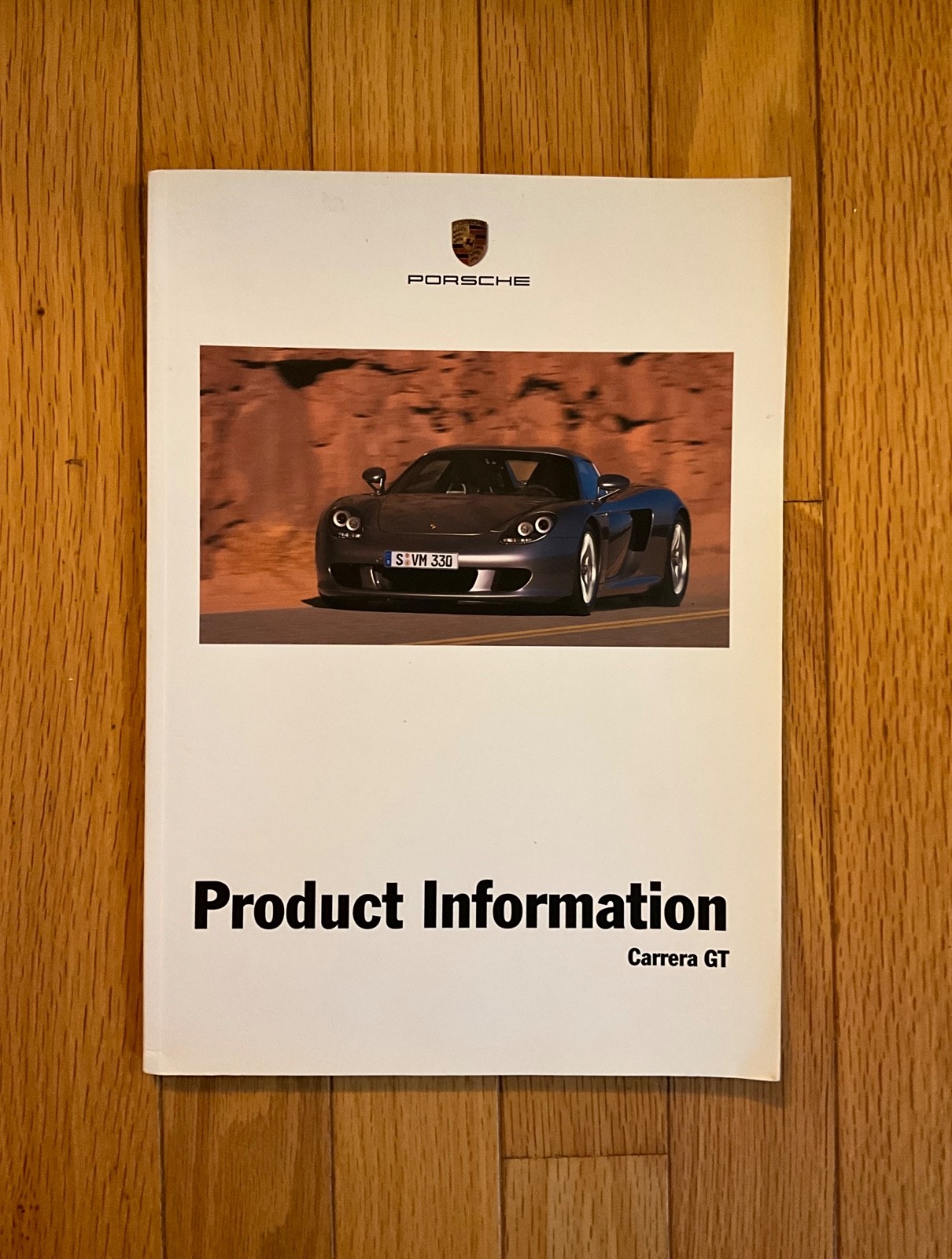2003 Porsche Carrera GT | Product Information Catalog Manual | Factory Original
