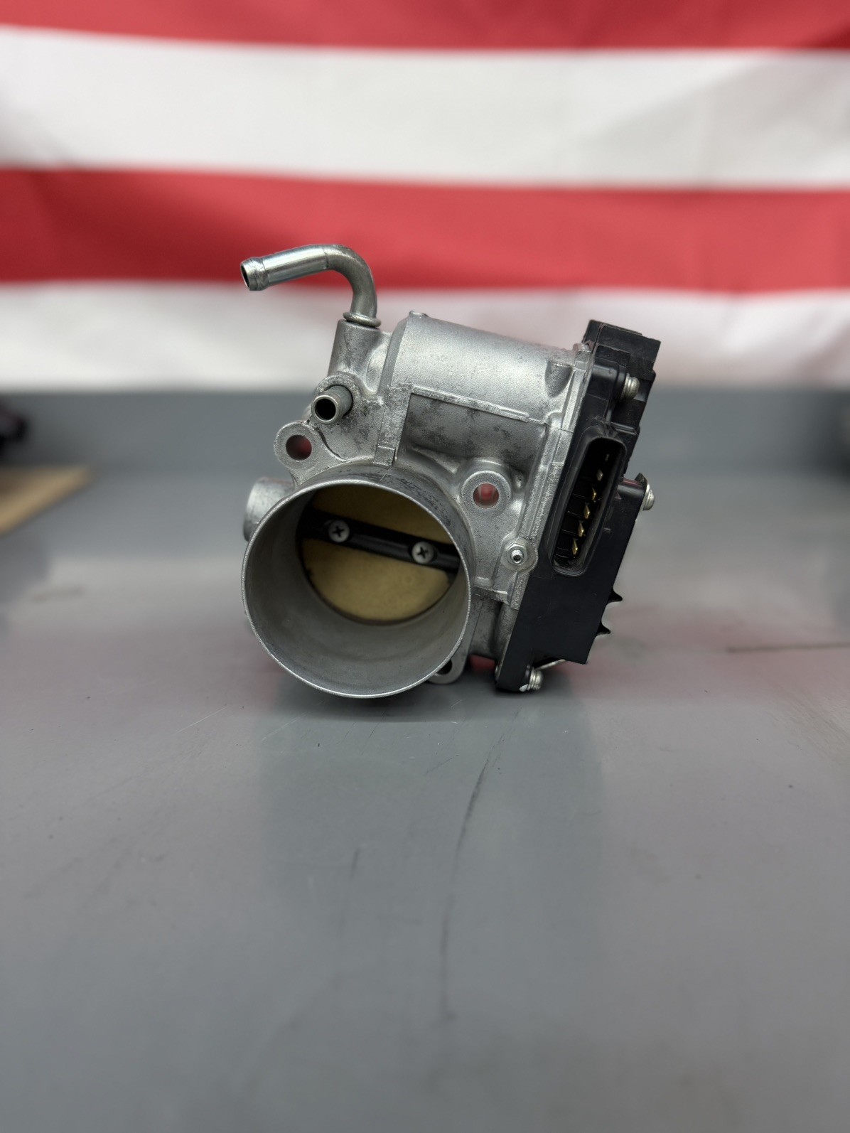 08-15 MITSUBISHI LANCER EVOLUTION MR GSR EVO X RALLIART THROTTLE BODY OEM