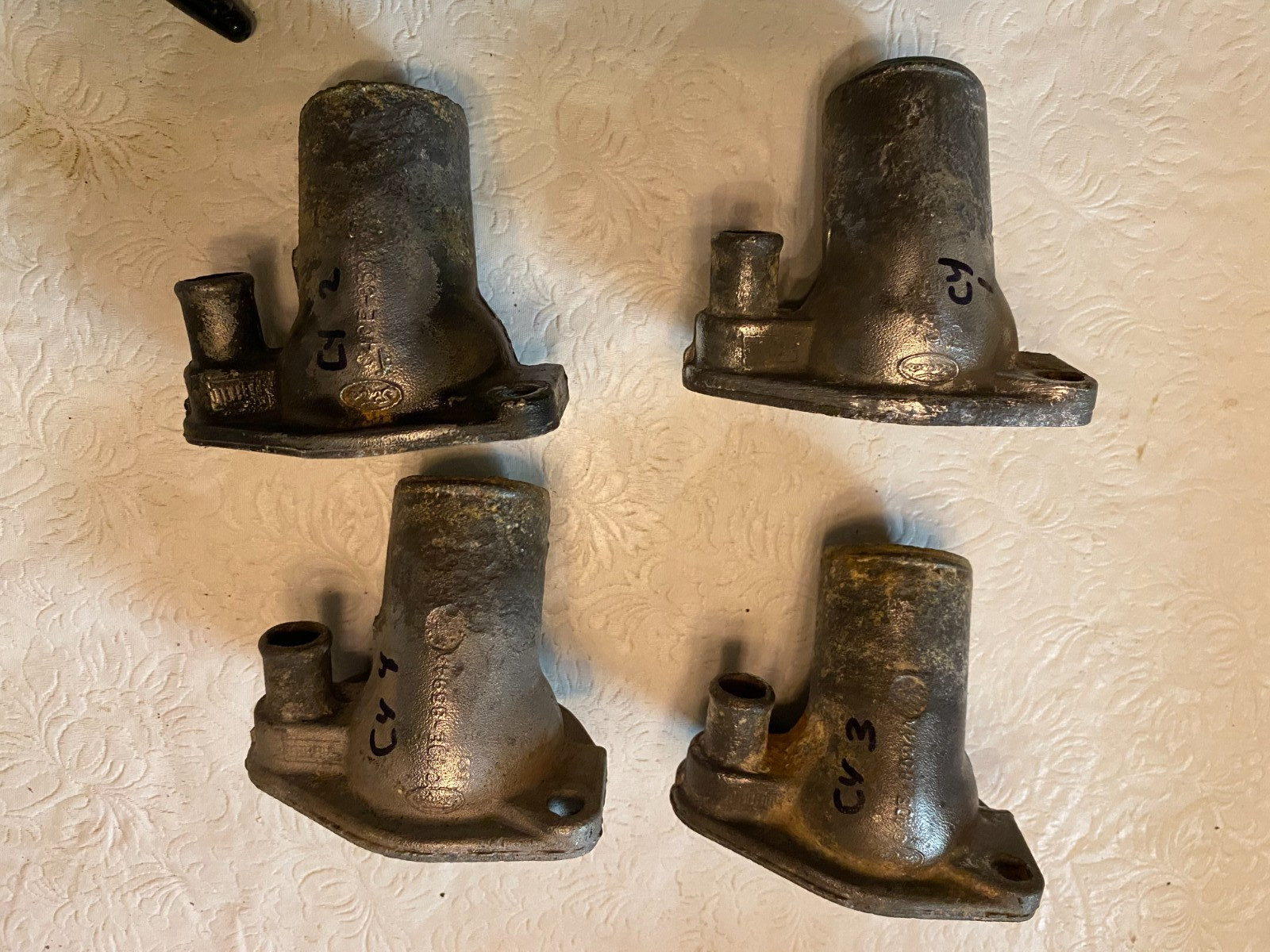 1964 1965 Ford Mustang Fairlane Comet ORIG 260 289 THERMOSTAT HOUSING Pick 1 or 1964 1965 Ford Mustang Fairlane Comet ORIG 260 289 THERMOSTAT HOUSING Pick 1 or
