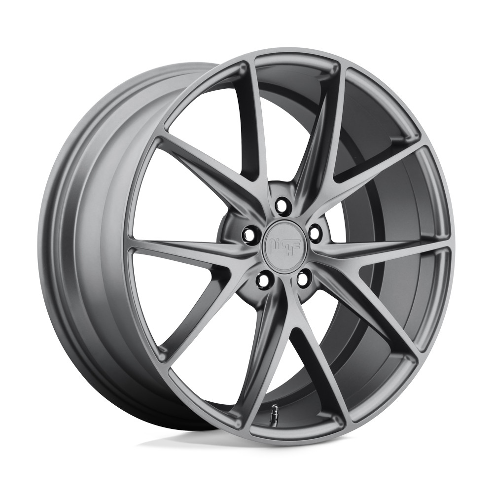 18x8 Niche M116 MISANO MATTE GUN METAL Wheel 5x4.5 (40mm)